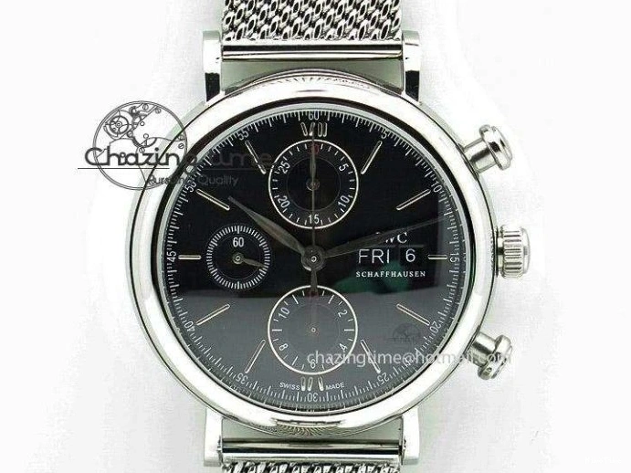 MIROTIME 0310 Mark XVIII IW327002 SS Mk Maker Best Edition White Dial On Black Leather Strap A SunProtective 7298